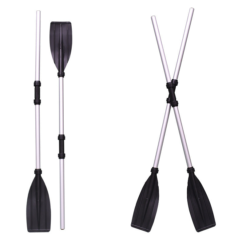 Two aluminum alloy oars